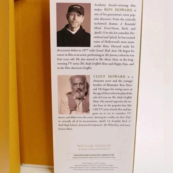 The Boys: A Memoir of Hollywood & Family by Clint Howard & Ron Howard Hardcover - Picture 2 of 6